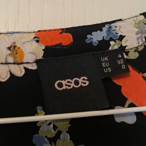 ASOS Wrap Dress Size 0 - Picture 3 of 3